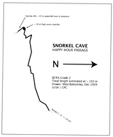 CDG NL174 Snorkel Cave - Happy Hour Passage